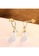 Rouse silver S925 Bow Geometric Stud Earrings 2DF10ACD386DD8GS_5