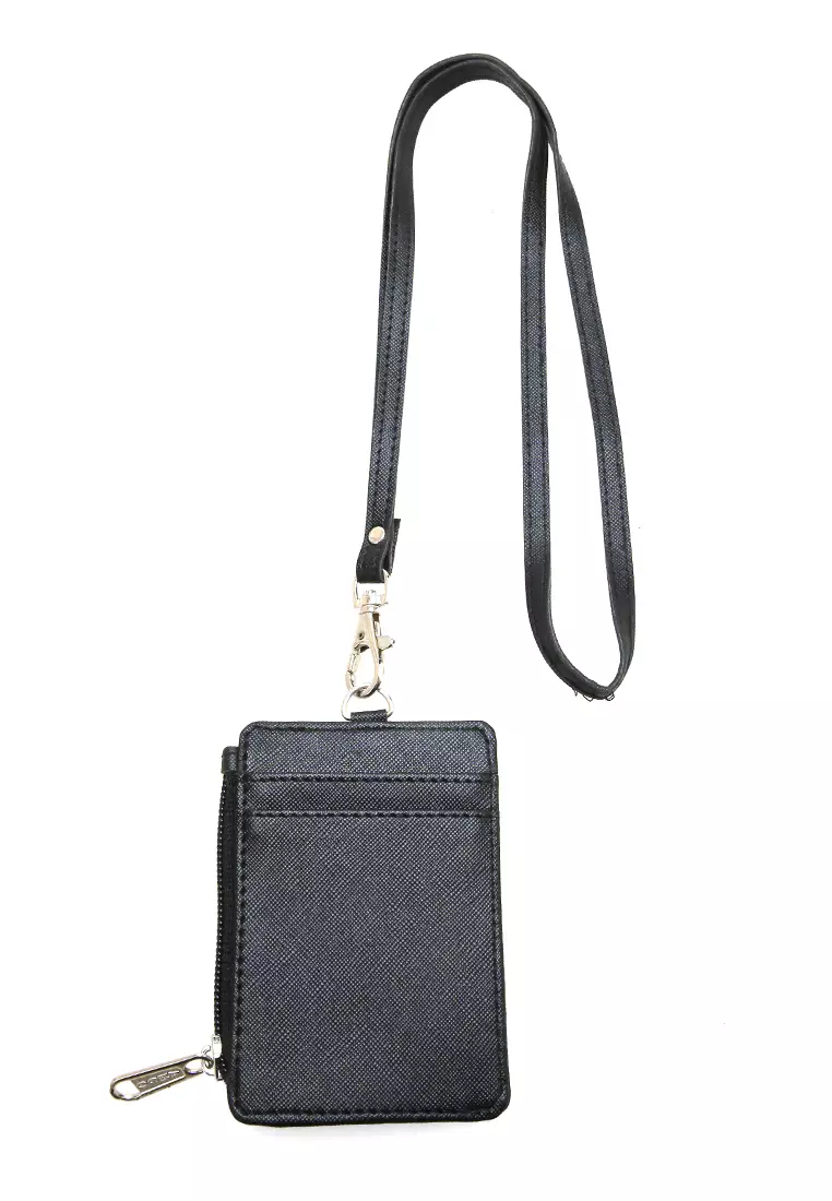 Siska Name Tag Seleting ID Card Desain Simple Premium Quality - Hitam