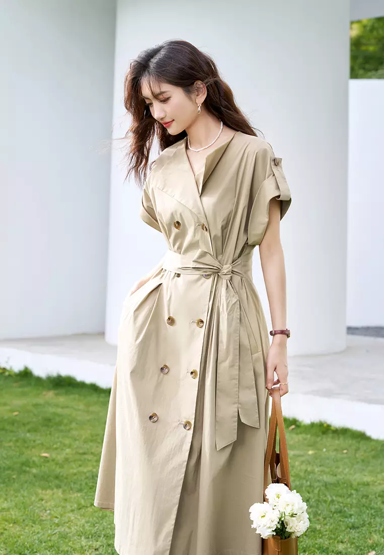 Trench dresses online sale
