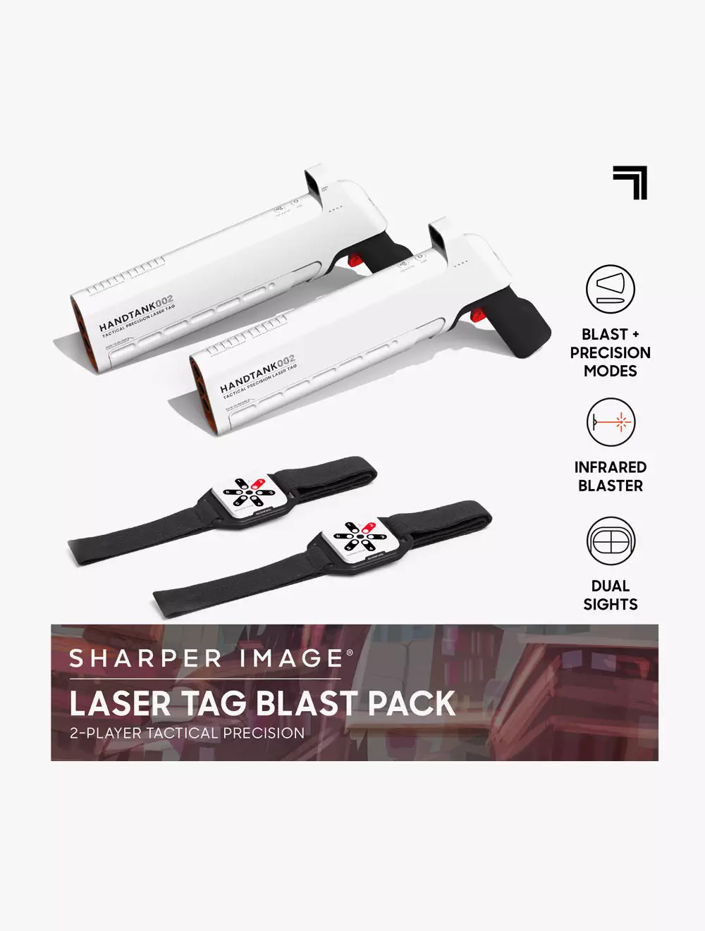 Discovery Sharper Image Toy Laser Tag Handtank Blast Pack - DCP1214006251 - Multicolor