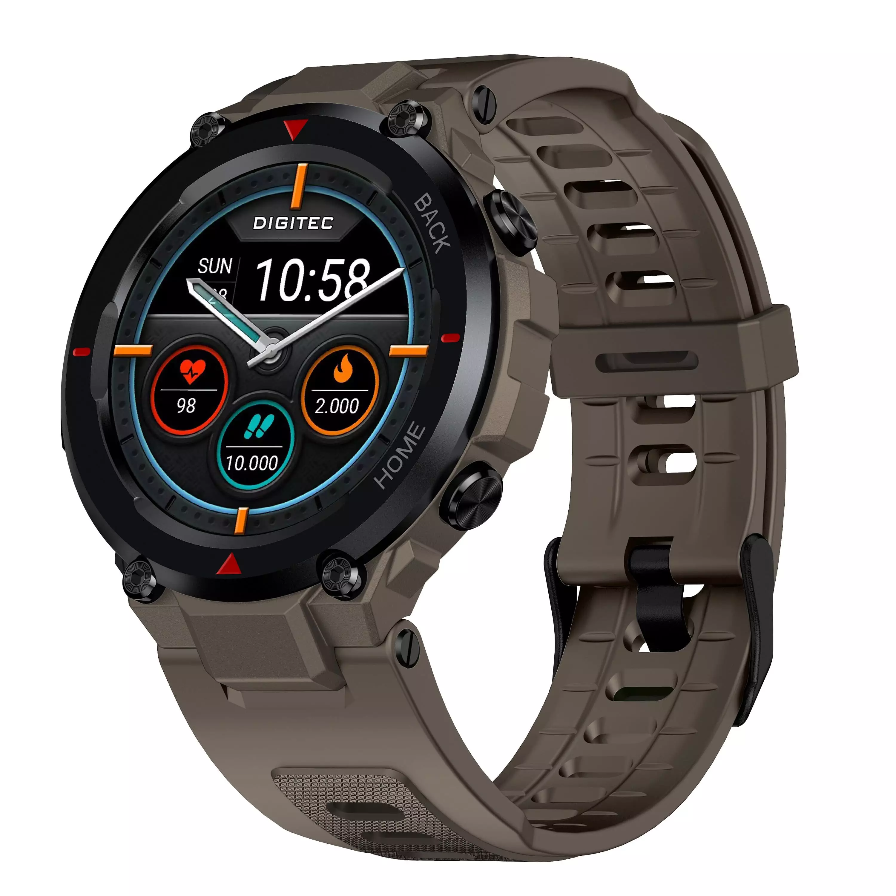 DIGITEC OctaFit SMARTWATCH - Jam Tangan Unisex ORIGINAL