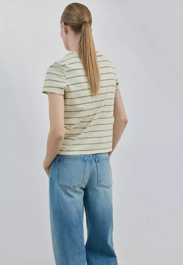 Striped Cotton T-Shirt