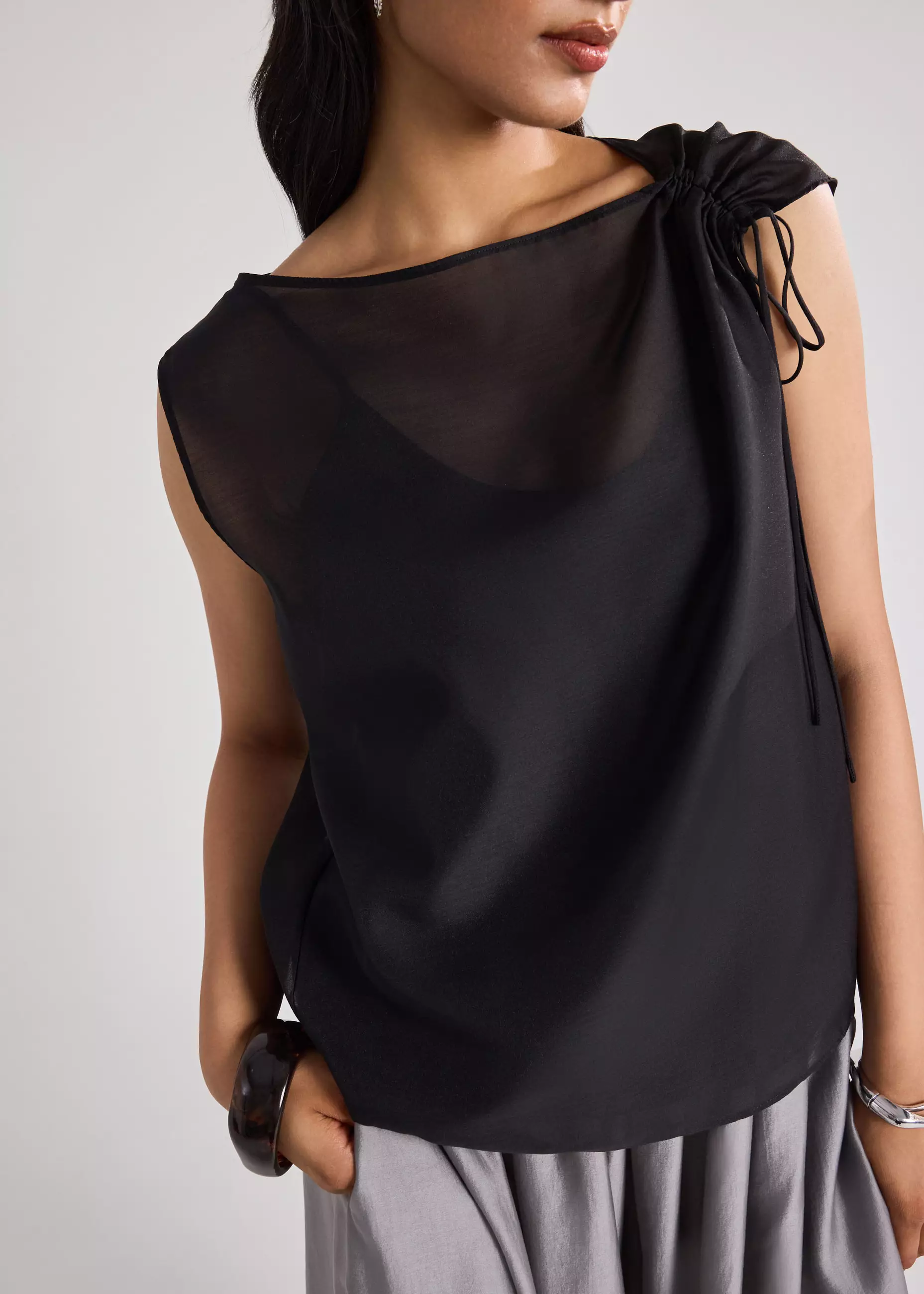 Atasan Wanita - Cahya Organza Top
