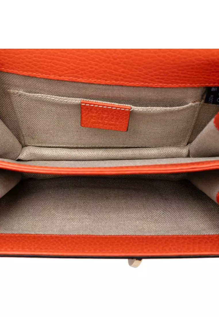 Pre-Loved Gucci Small Dollar Calfskin Interlocking G Crossbody