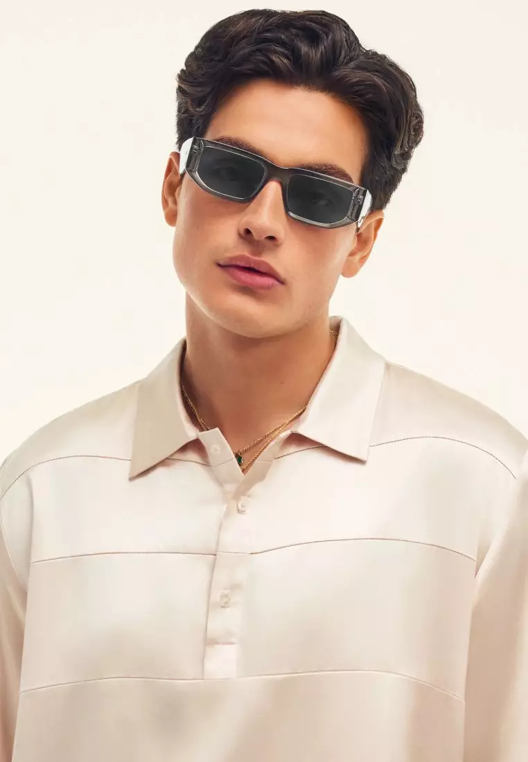 QUAY Good Time Sunglasses - Grey/Smoke