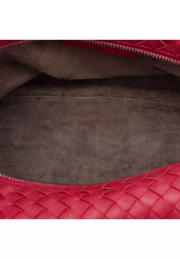 Pre-Loved Bottega Veneta Nappa Intrecciato Shoulder Bag