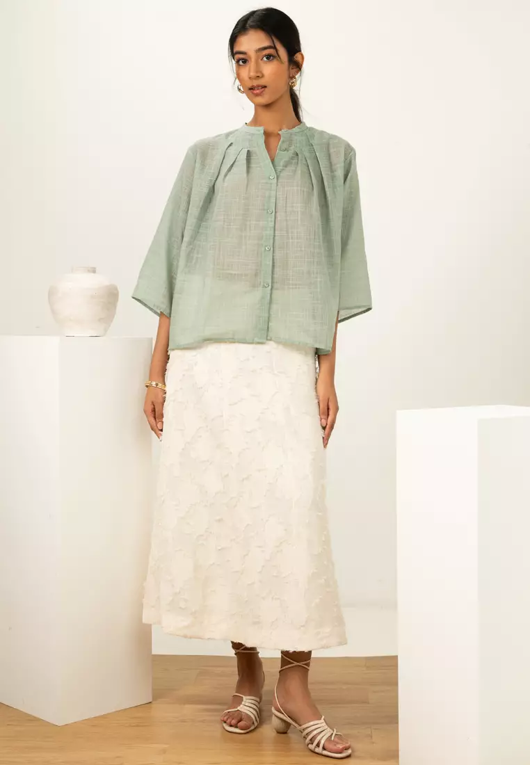 Fiore Tie Back Blouse