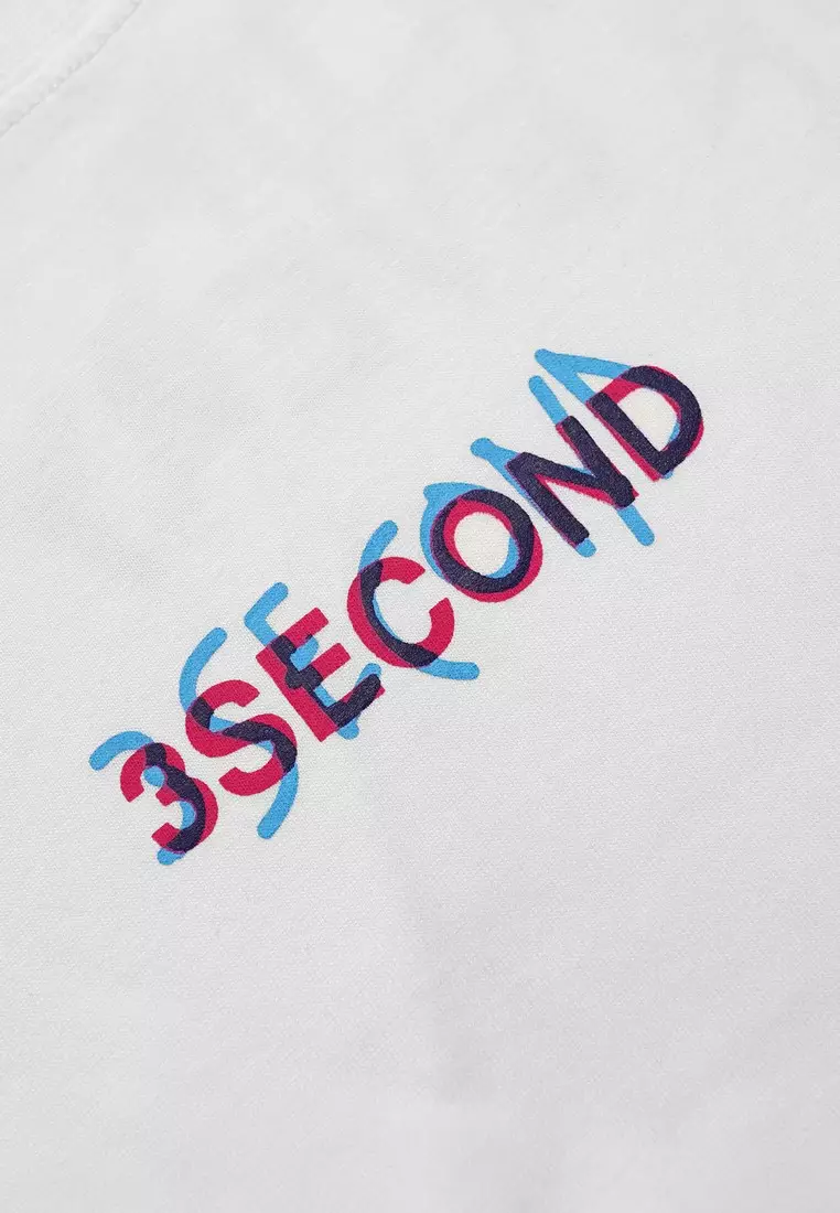 3Second Men's T-Shirt Short Sleeve Regular Fit Cotton Meg OL-C900125