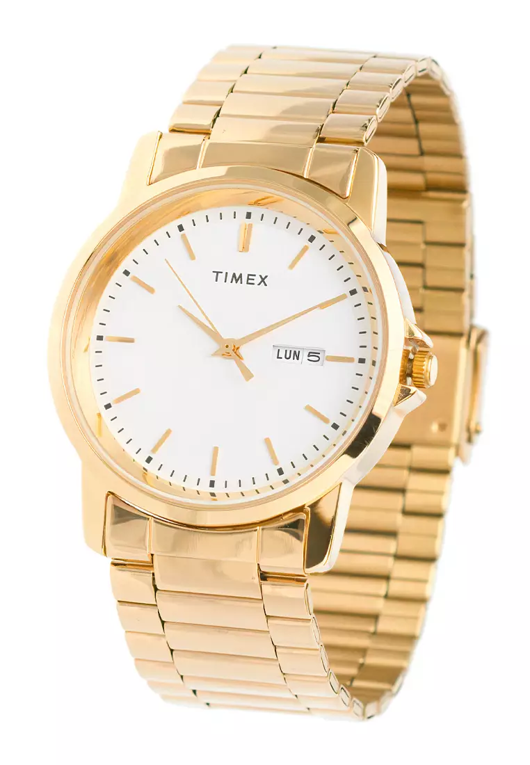 Timex Dalton Gold Stainless Steel Analog Quartz Watch For Men TW2Y42200