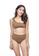 Ozero Swimwear brown LADOGA Bikini Top in Russian Summer Print/Mocha 02B02USEC6111CGS_4