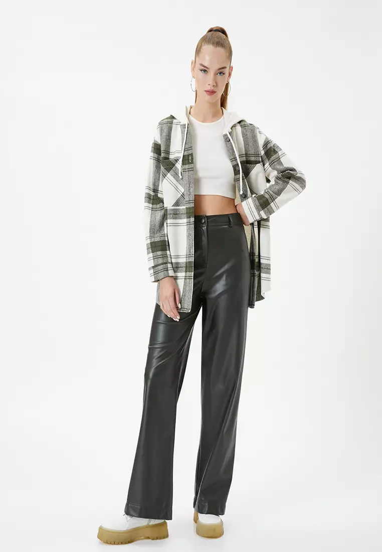 Plaid Shirt Hoodie