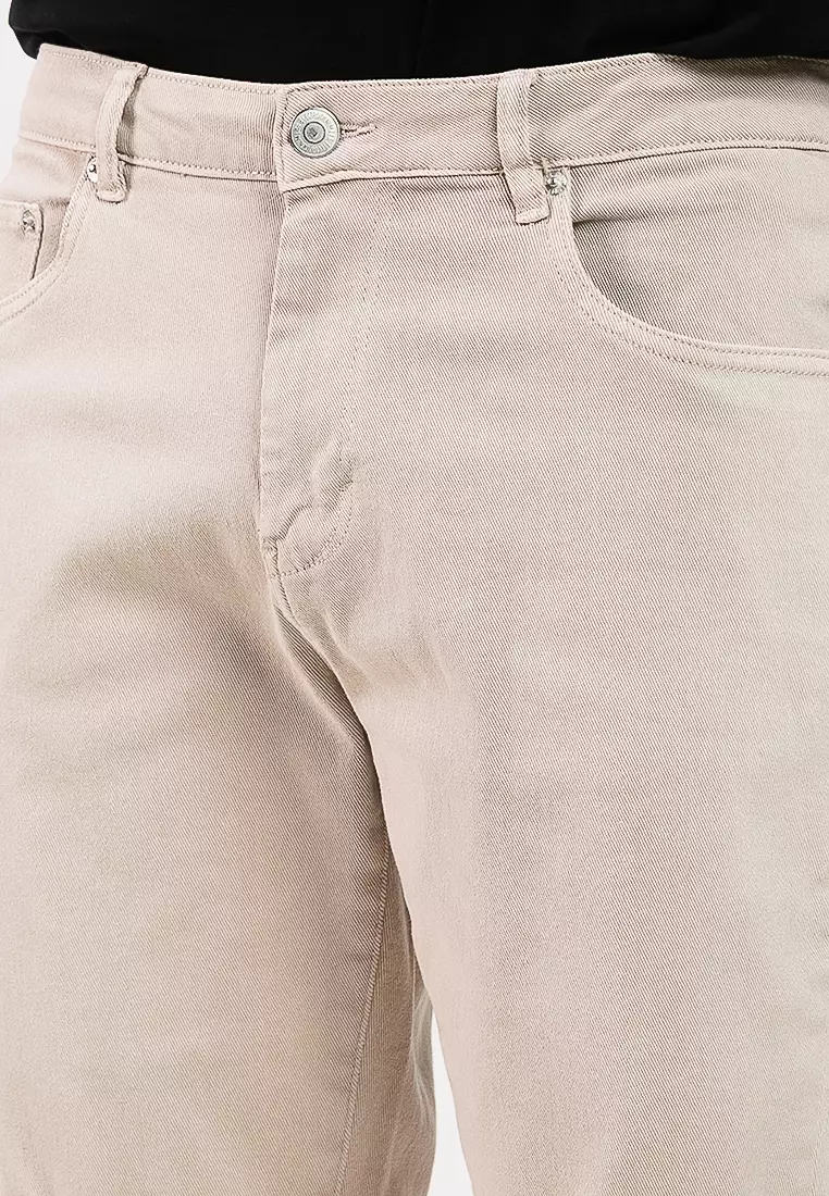 Slim Denim Shorts