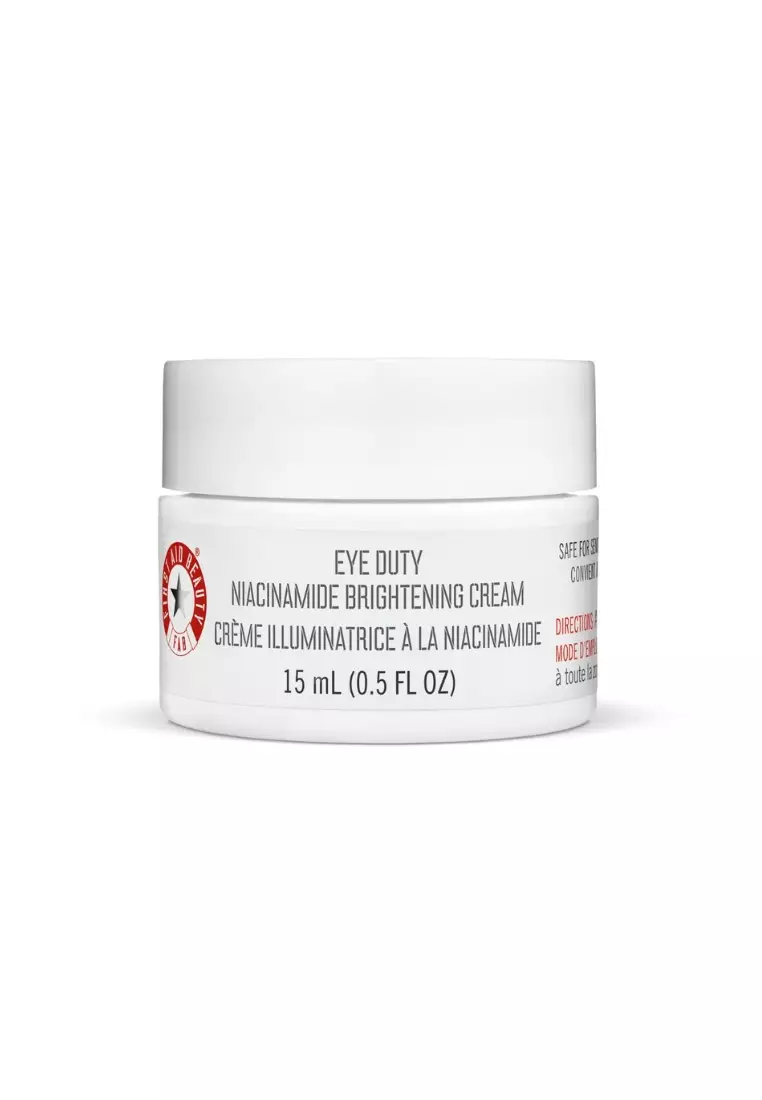 Buy FIRST AID BEAUTY FAB Eye Duty Niacinamide Brightening Cream 15ml [EXP:  08/2024] Online