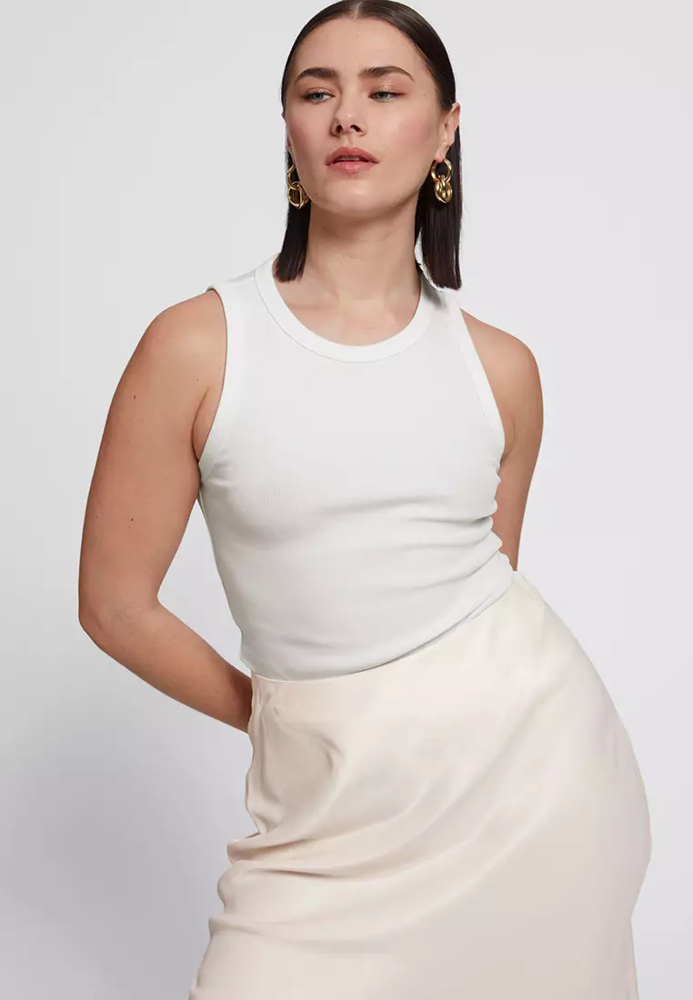 Fitted Jersey Tank Top