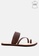 Rag & CO. brown Braided Leather Flat Sandal FDD1DSHB11F6A0GS_1