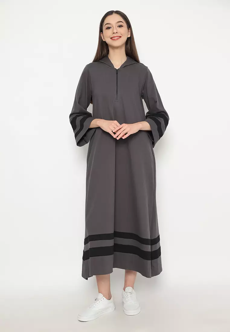 Ziya Hoodie Dark Grey