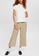 ESPRIT beige ESPRIT Woven pleated culottes 37A9CAAA82076EGS_1