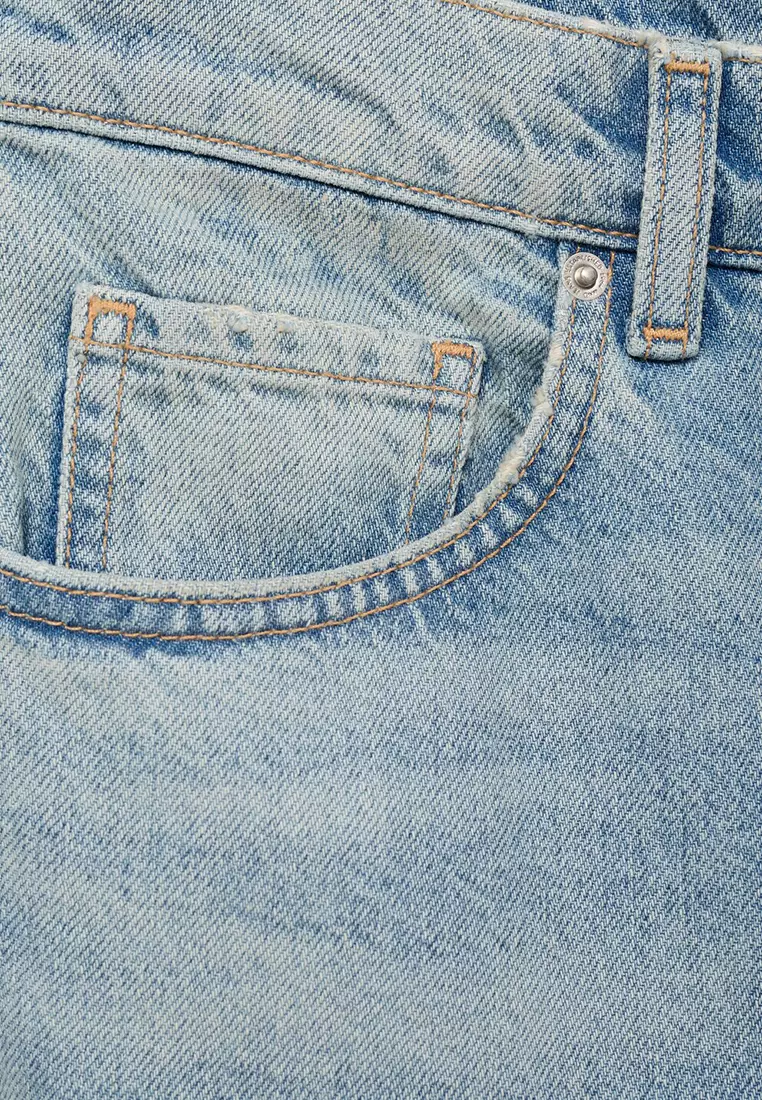 Mid-Rise Flared Jeans