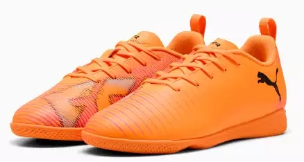 PUMA Future 8 Play It Jr 10862703 - Sepatu Futsal Anak (Oranye)