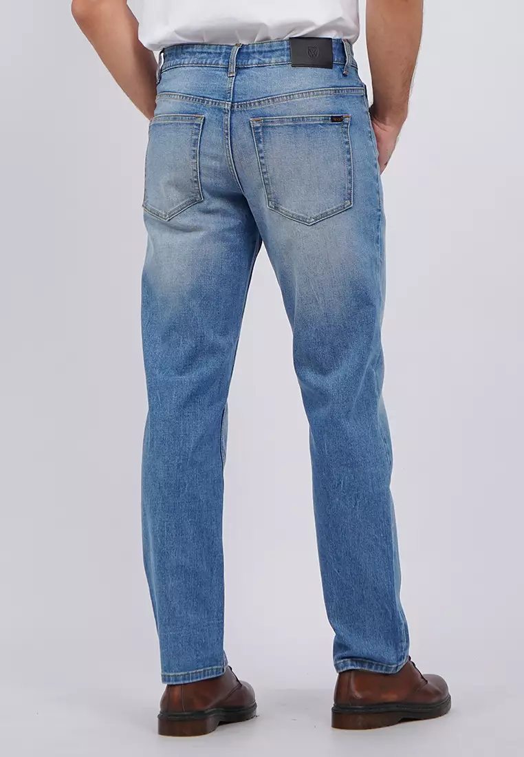 Regular Fit Denim Pants