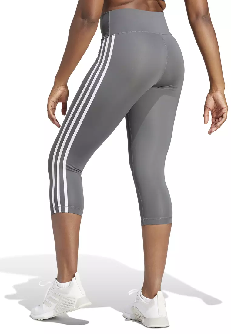 Buy Women's Adidas Women Essentials 3-Stripes High-Waisted Single Jersey  Tights, OE Online