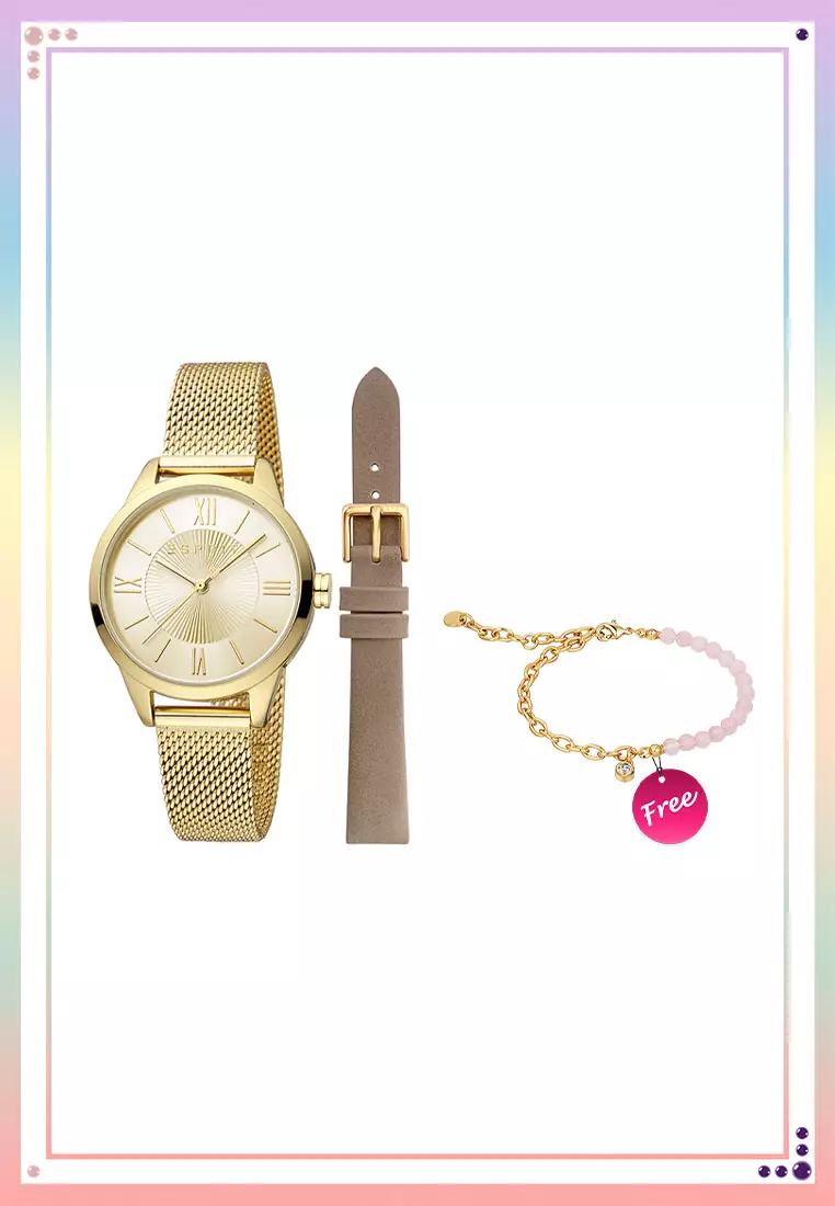 Esprit mesh watch top
