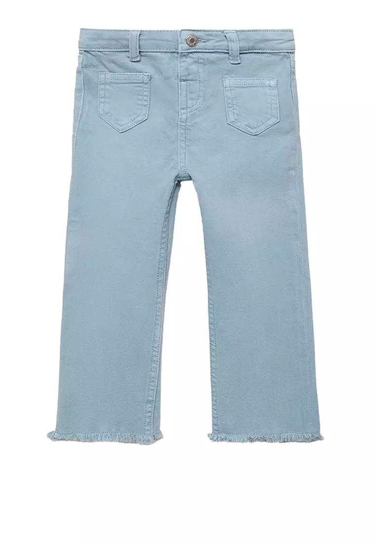 Buy MANGO BABY Frayed Low-Rise Skinny Jeans 2025 Online ZALORA