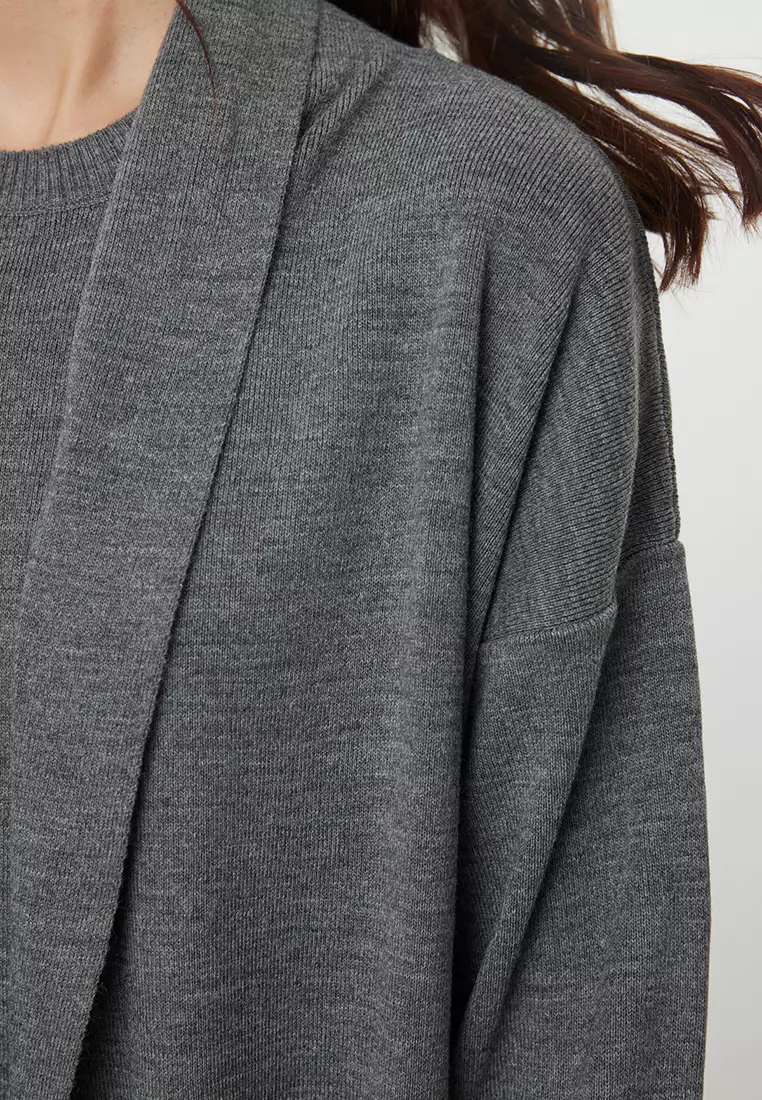 Knit Mini Dress With Bolero