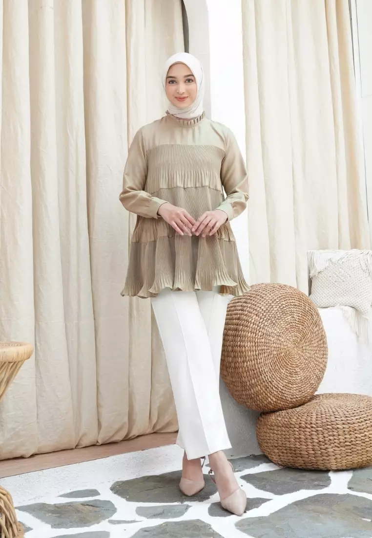 Cassie Blouse - Khaki