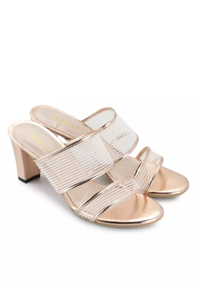 Thalia Sandal Slop  Wanita Hak 7 cm