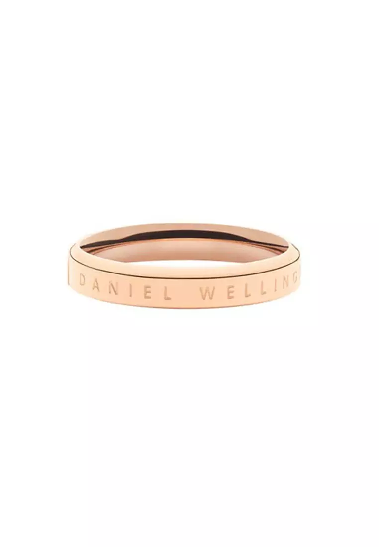 Classic Ring Rose Gold 52 - Stainless Steel Ring - Ring for women and men - Jewelry - DW