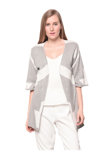 Nora Knit Outer Grey