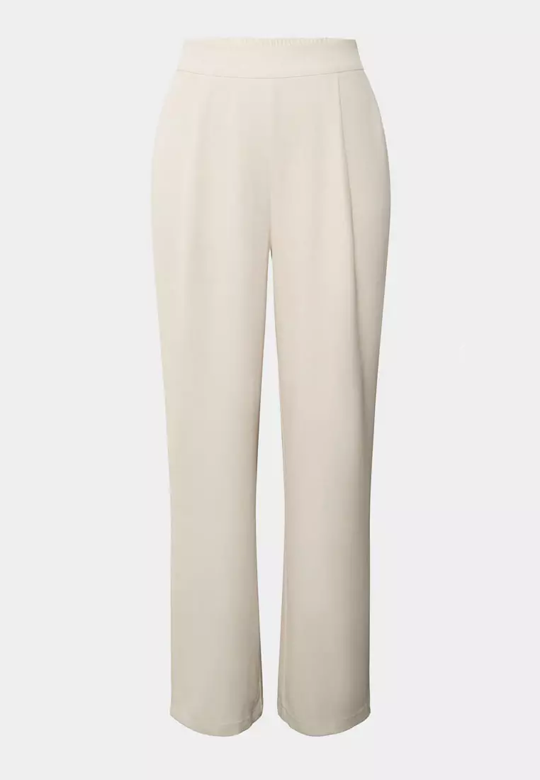 Rain Elastic Waist Pants