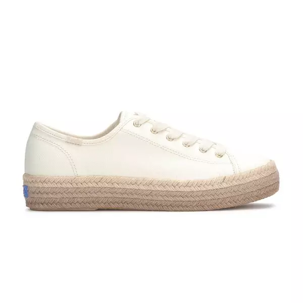 KEDS Women Triple Kick Canvas Ombre Jute Foxing-WF68830