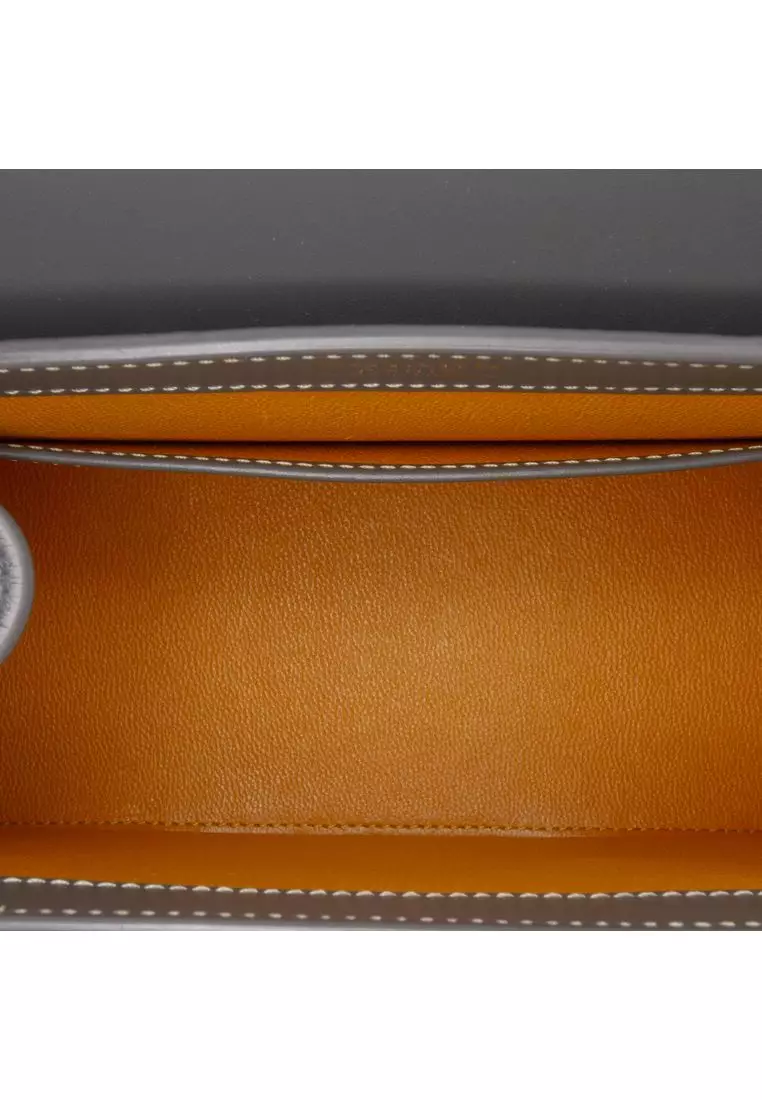 Pre-Loved Goyard Leather Saigon Structured Mm