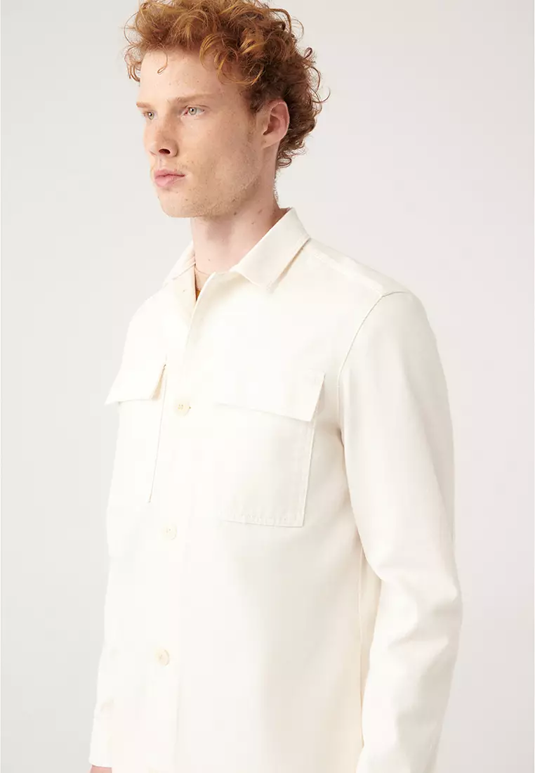 Comfort Fit Shirt Jacket