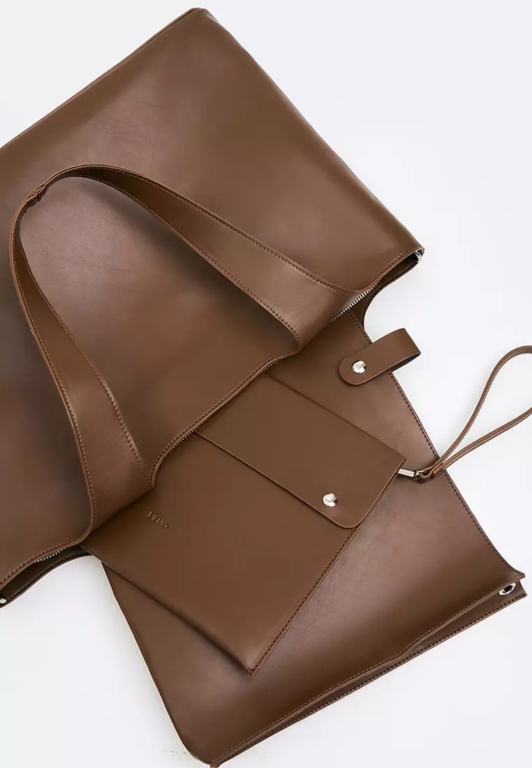 2-Way Pu Slim Pouch and Bag Insert