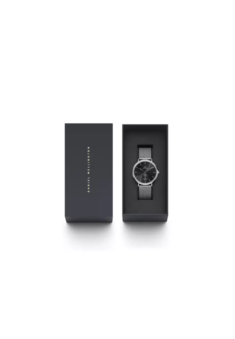 Jual Daniel Wellington Classic Multi-Eye 40mm Sterling Onyx Silver ...