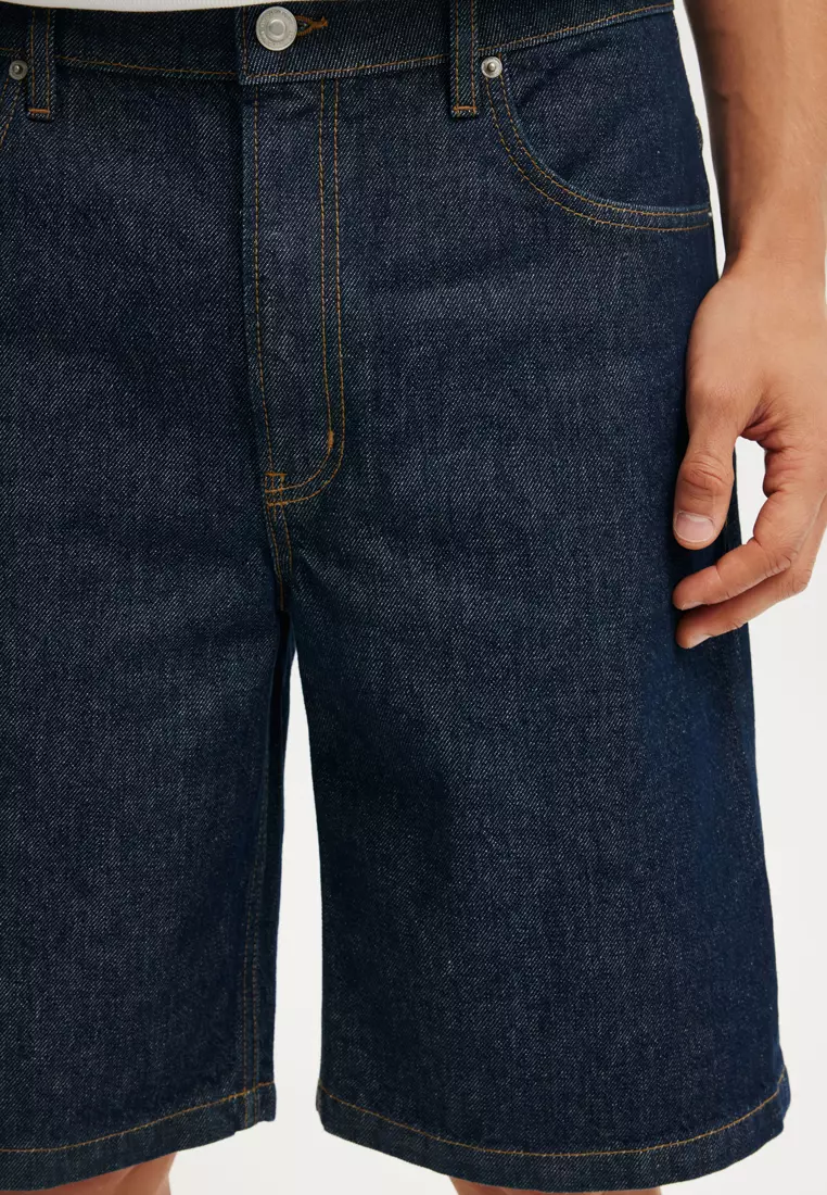 Baggy Denim Shorts