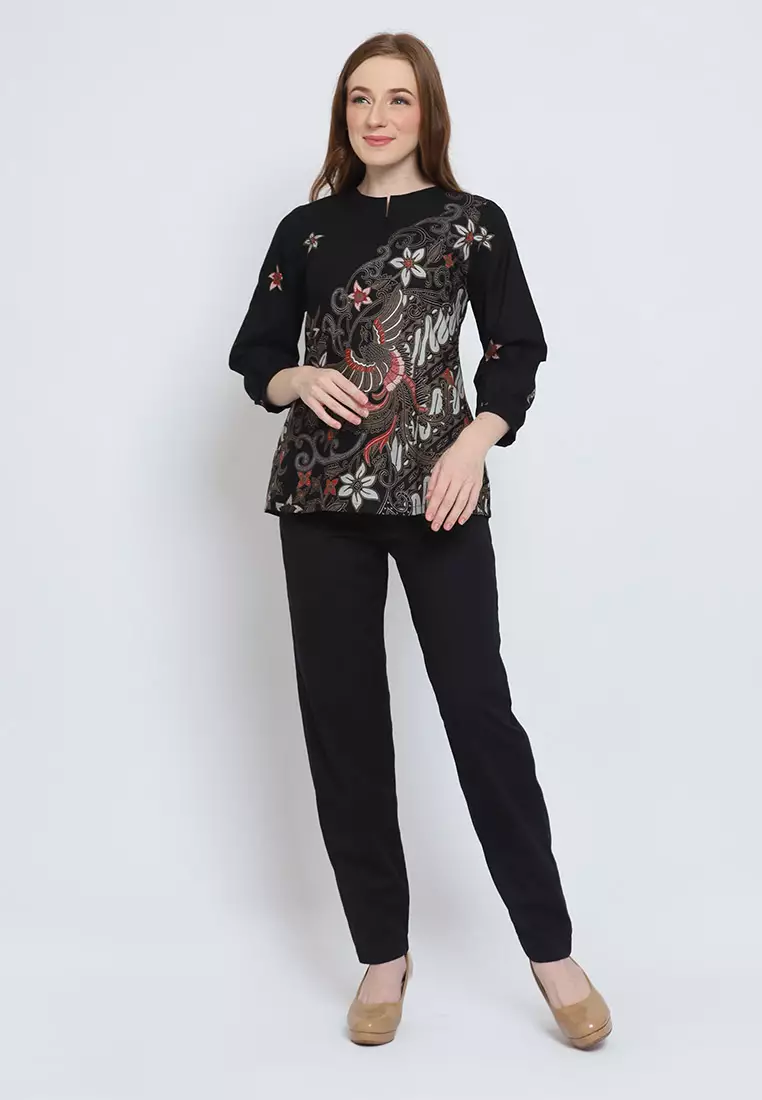 My Aksa Batik Wanita Blouse Fin Faith