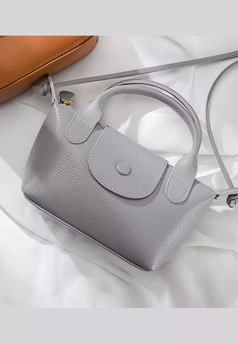 Multi Purpose Full Grain Leather Mini Cross-Body Bag JW AN-2305