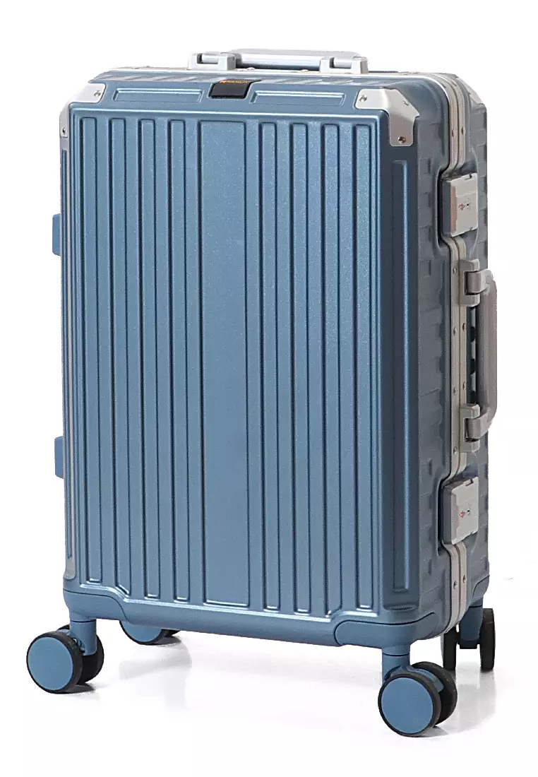 Belinda Koper Hardcase Size 20 Inch Suitcase Unisex TSA Lock Material Polycarbonate ORIGINAL - Blue