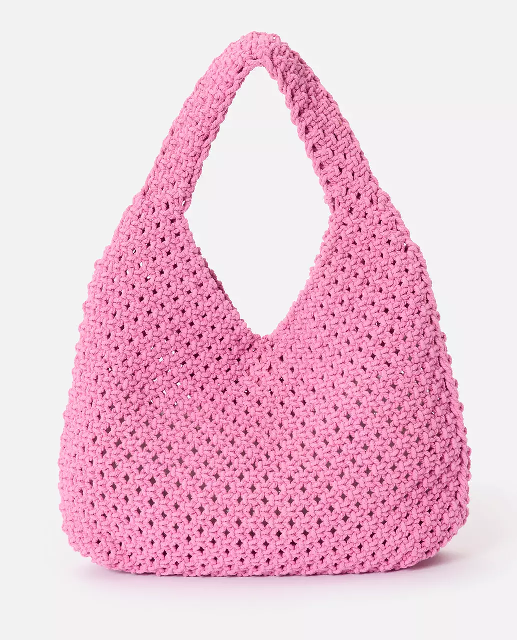 Rip Curl Women Macrame Sand Free 4L Tote Bag - Pink