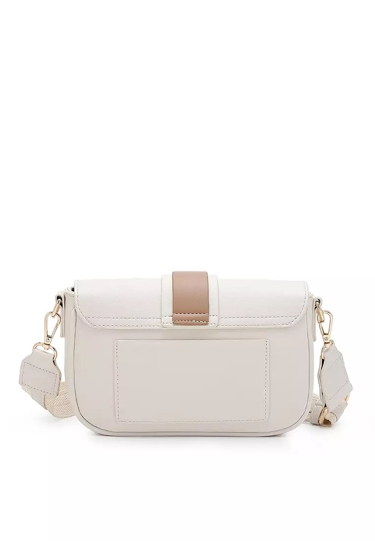 White leather messenger bag outlet