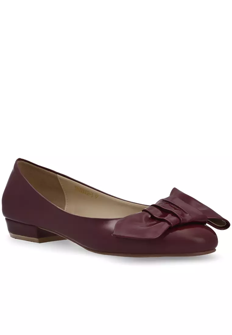 Mayonette Miyu Flats - Maroon