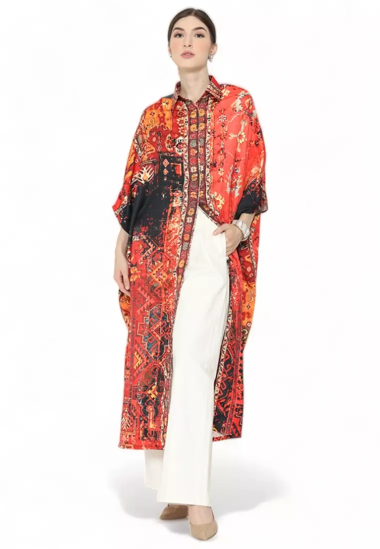 Kanzi Collared Kaftan