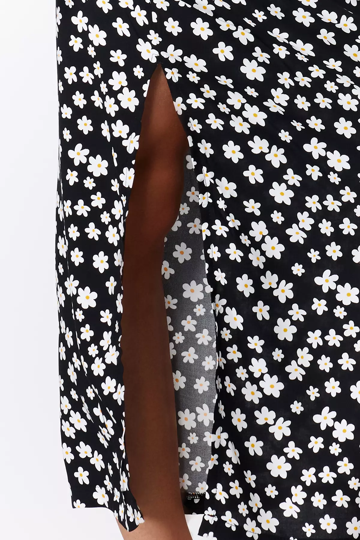 Buy Trendyol Daisy Patterned Slit Midi Skirt 2025 Online