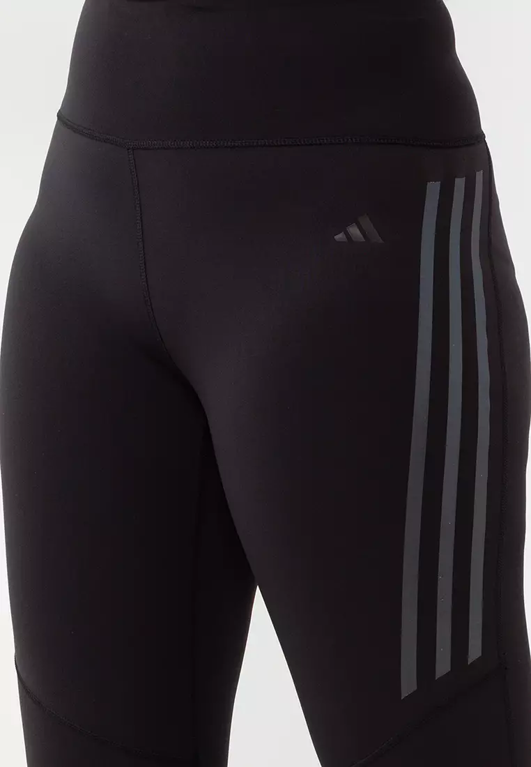 DailyRun 3-Stripes 5 Inch Short Leggings - Black