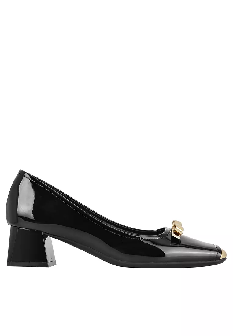 Buy Twenty Eight Shoes 4.5CM Bow Knot Faux Patent Pumps XJ332 45