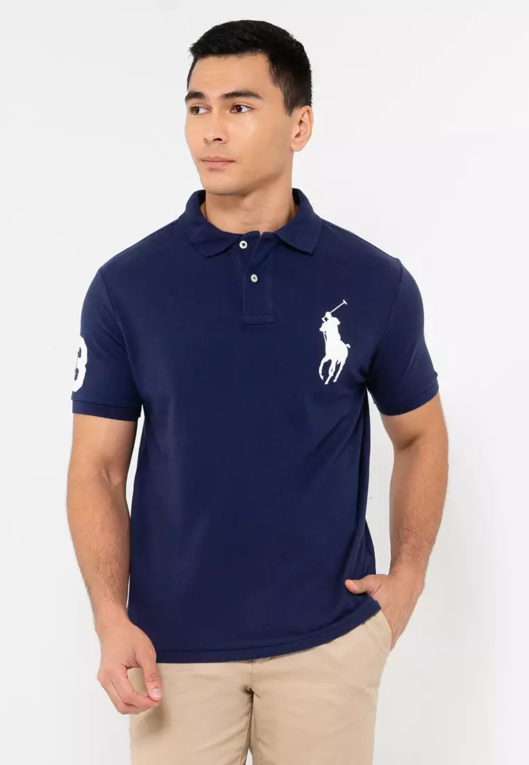 Buy Polo Ralph Lauren Big Pony Mesh Polo Shirt Online